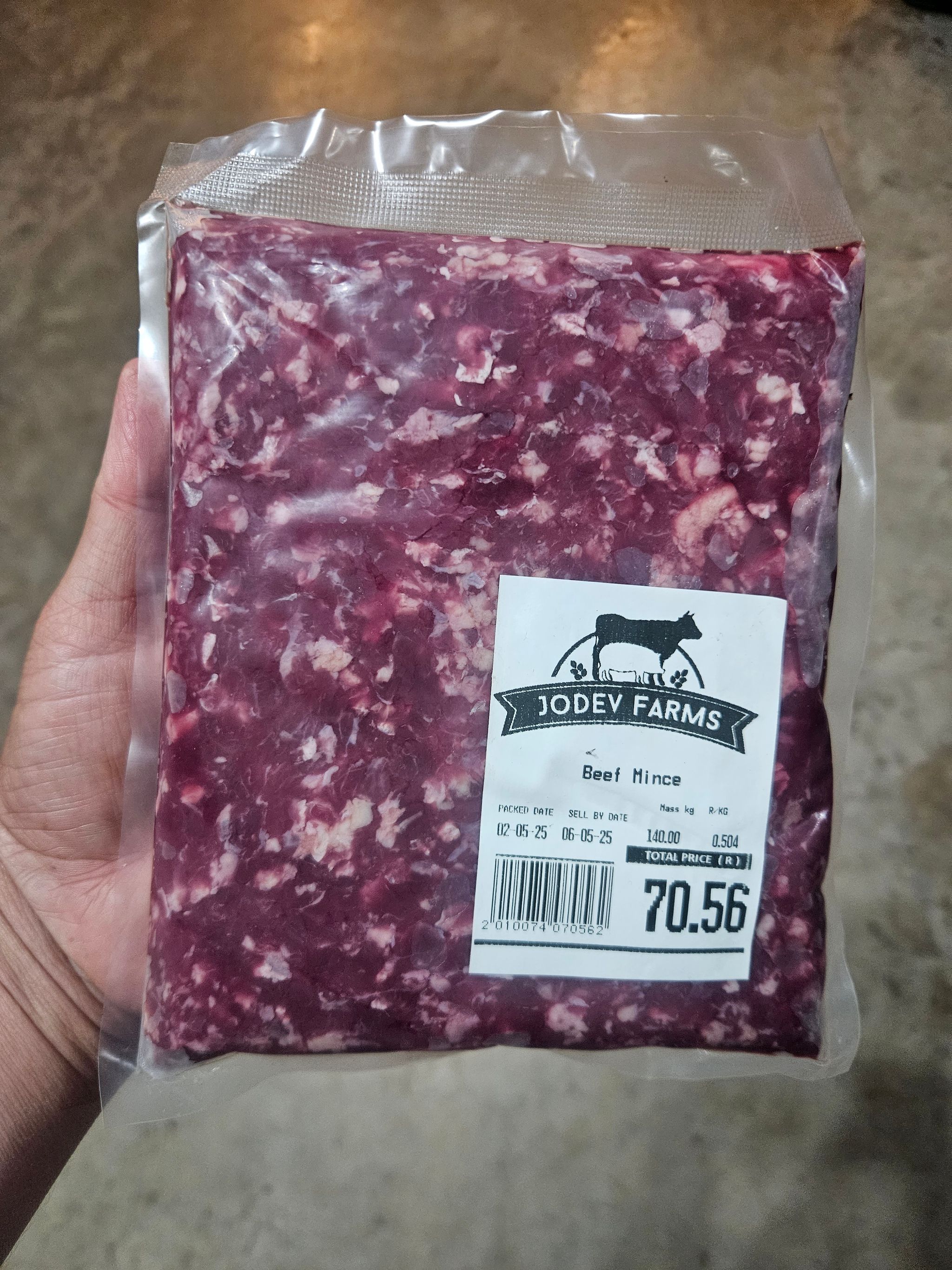 Jodev farms 500g Free range mince_0