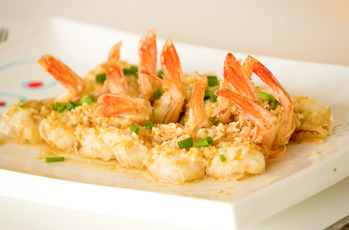 STEAMED GARLIC SHRIMP_0