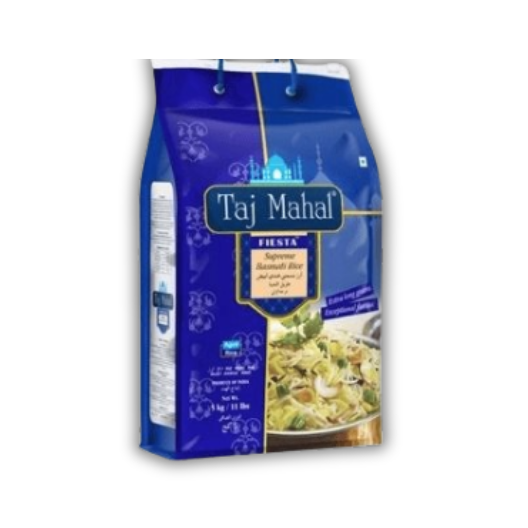 Taj mahal blue fiesta basmathi rice 1kg _0