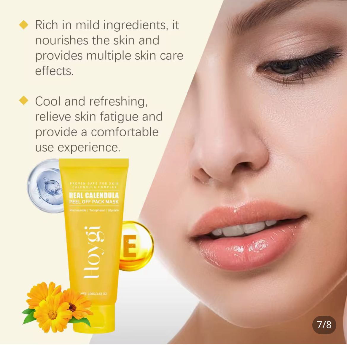 Hoygi Real Calendula Peel Off Pack Mask_1