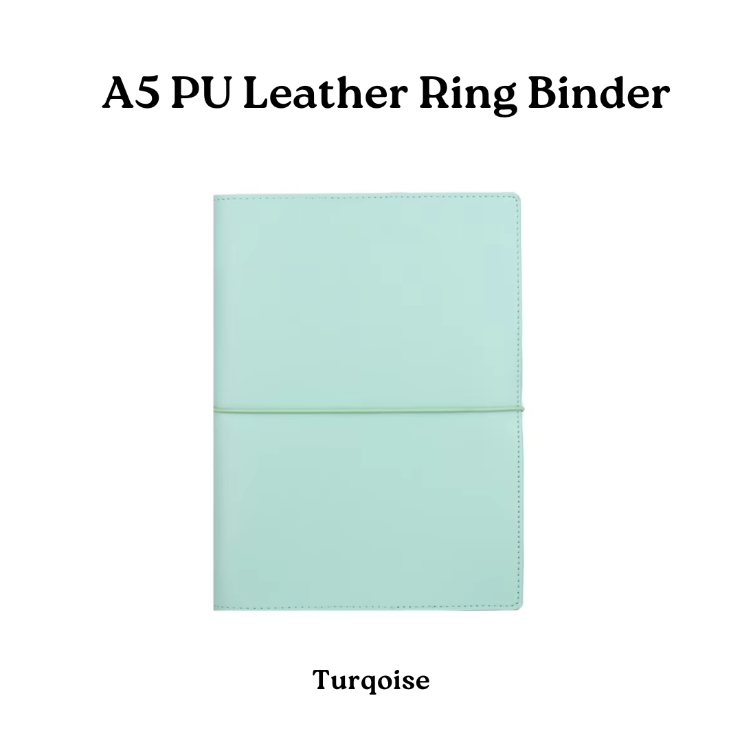 A5 PU Leather Ring Binder_3