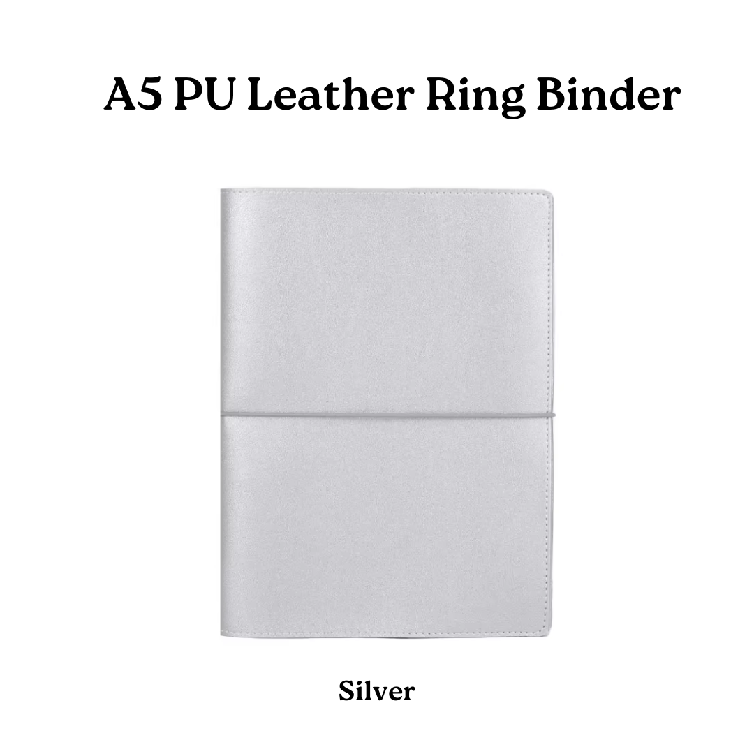 A5 PU Leather Ring Binder_11