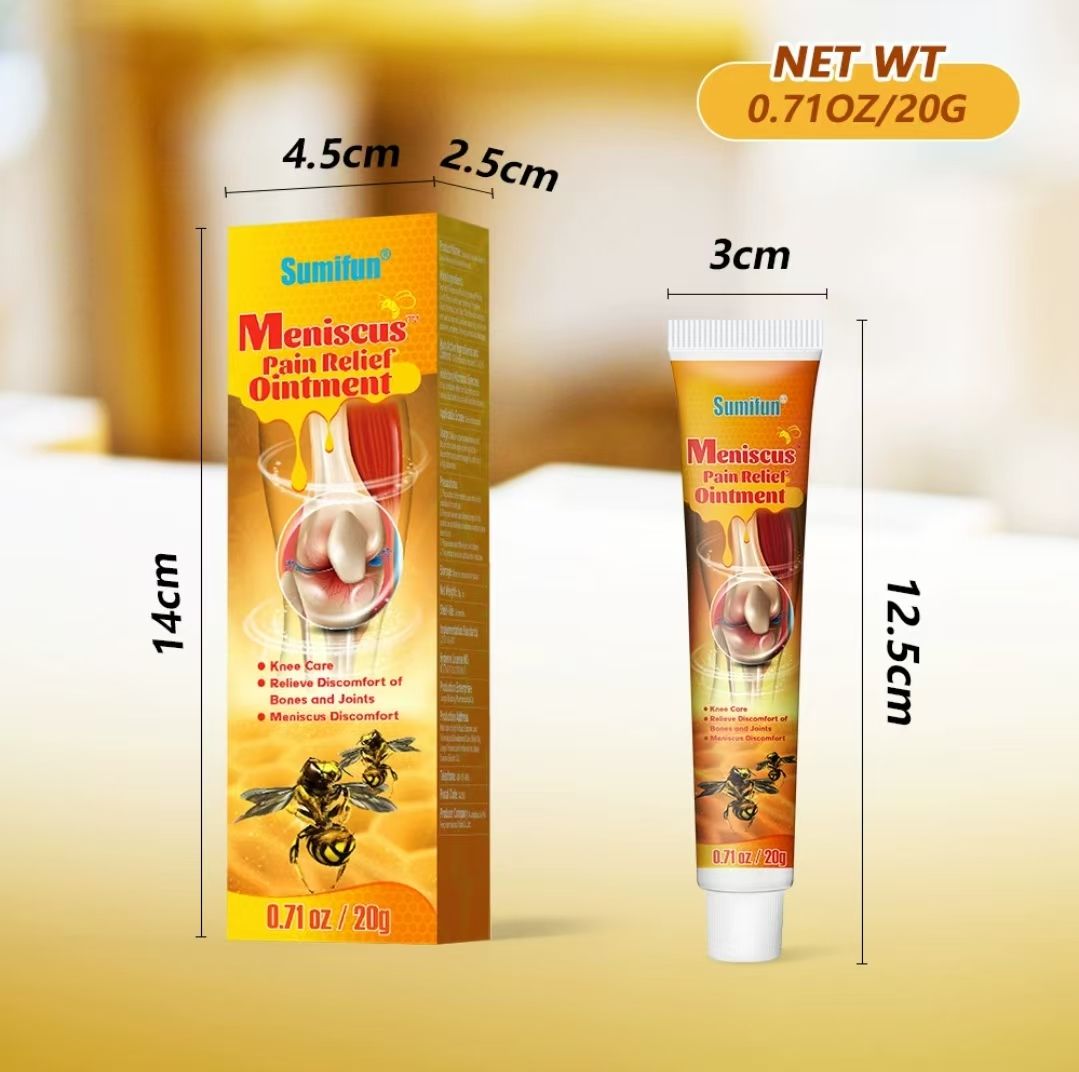 Sumifun Meniscus Pain Relief Ointment – Joint Soothing Beeswax Cream_0