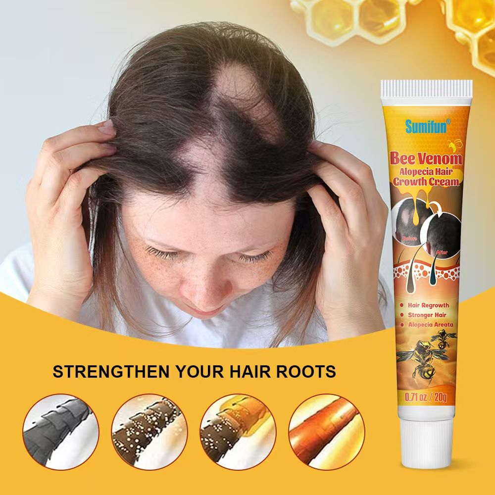 Bee Venom Alopecia Hair Growth Cream_3