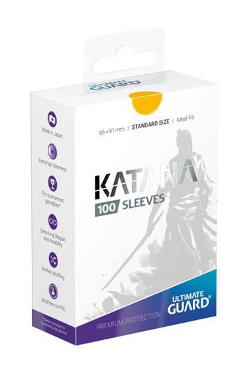 Ultimate Guard Katana Sleeves Standard Size Orange (100)_0