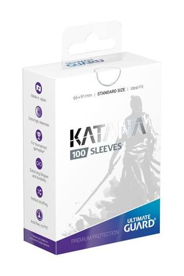 Ultimate Guard Katana Sleeves Standard Size White (100)_0