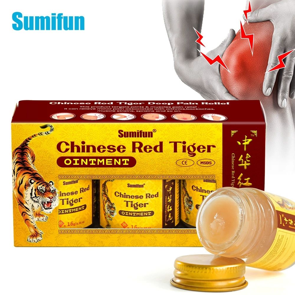 Sumifun Chinese Red Tiger Ointment – Relieve Joint & Bone Discomfort_10