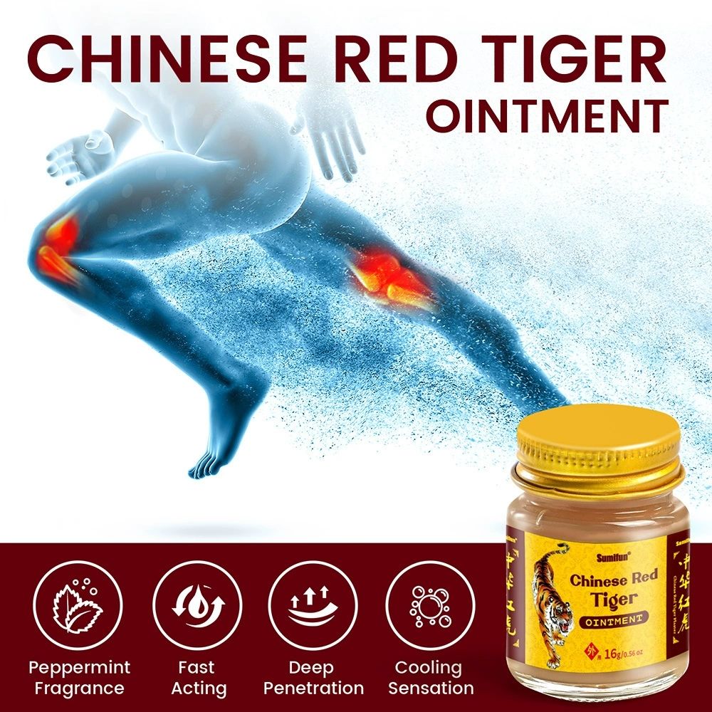 Sumifun Chinese Red Tiger Ointment – Relieve Joint & Bone Discomfort_3