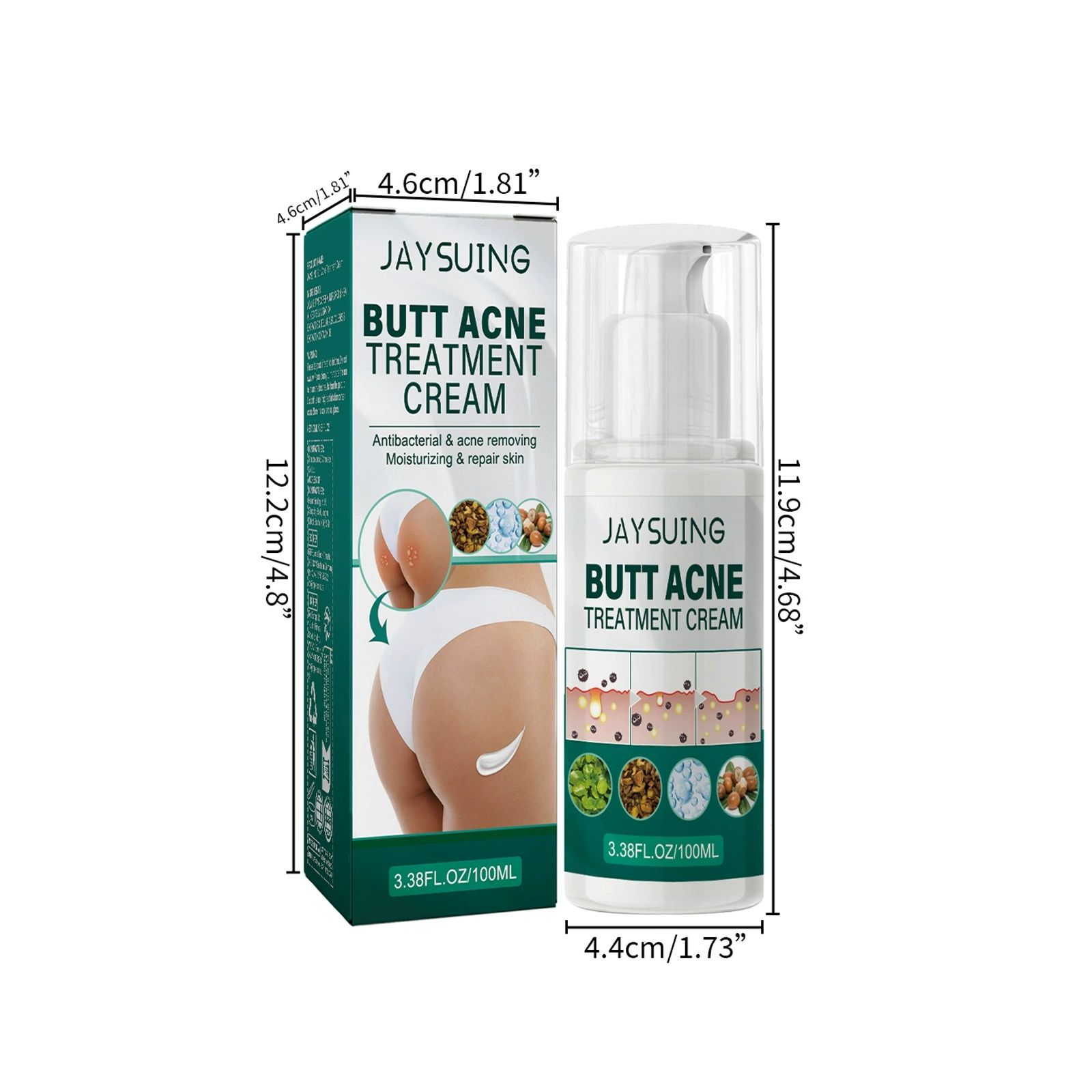 JaySuing Butt Acne Treatment Cream – Antibacterial & Skin Repair Formula_9