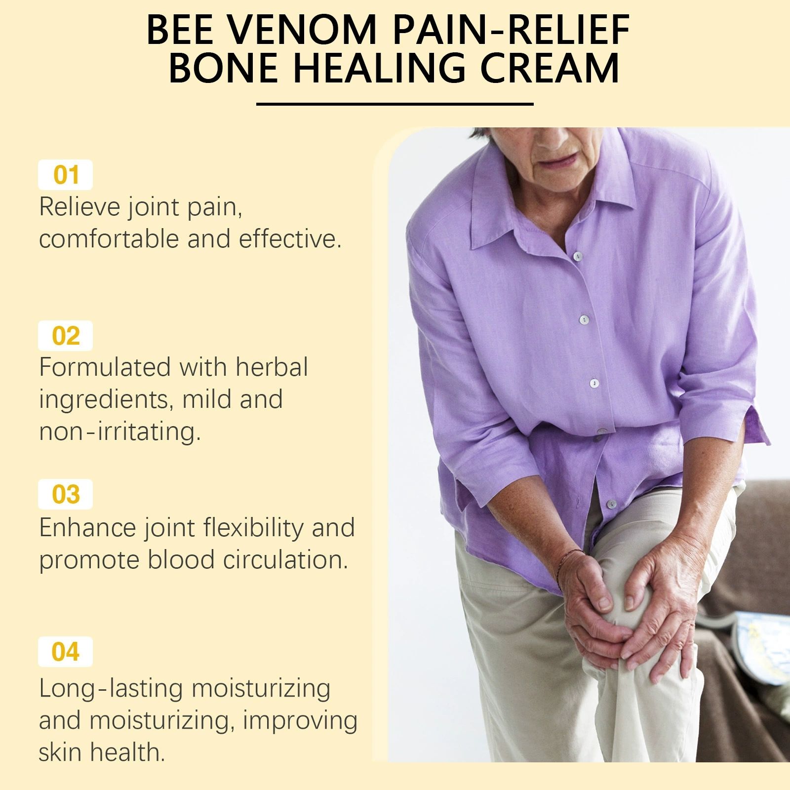 South Moon Bee Venom Pain-Relief Bone Soothing Cream – Arthritis & Joint Pain Relief_7