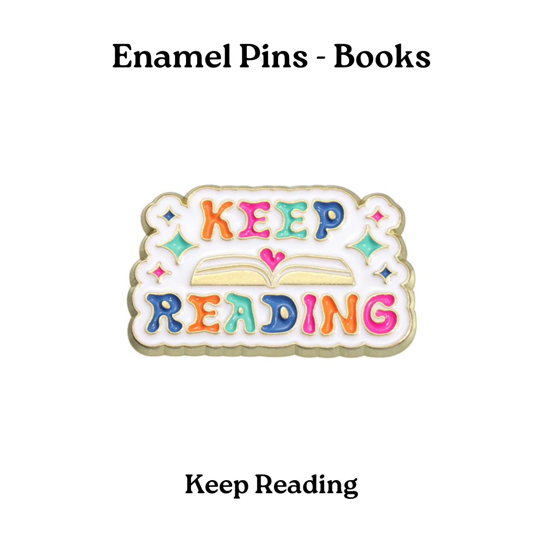 Enamel Pins - Books_1