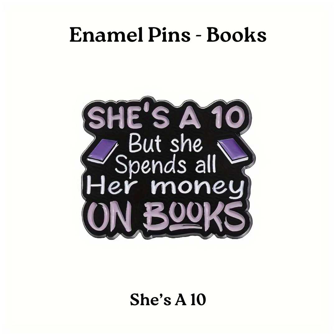 Enamel Pins - Books_8