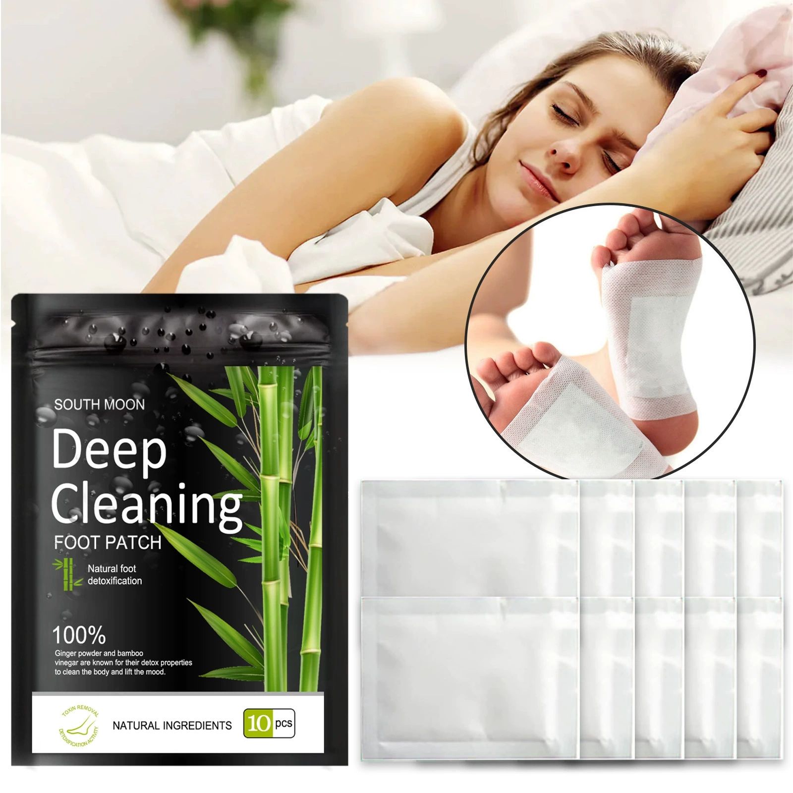 South Moon Deep Cleaning Foot Patch – Natural Detox & Relaxation_6