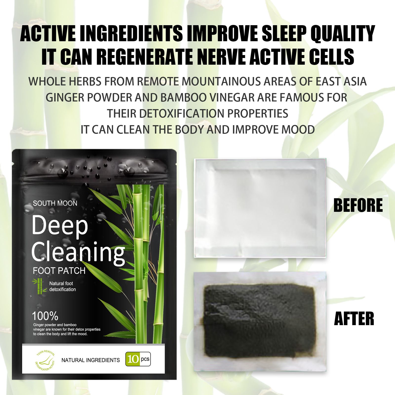 South Moon Deep Cleaning Foot Patch – Natural Detox & Relaxation_2