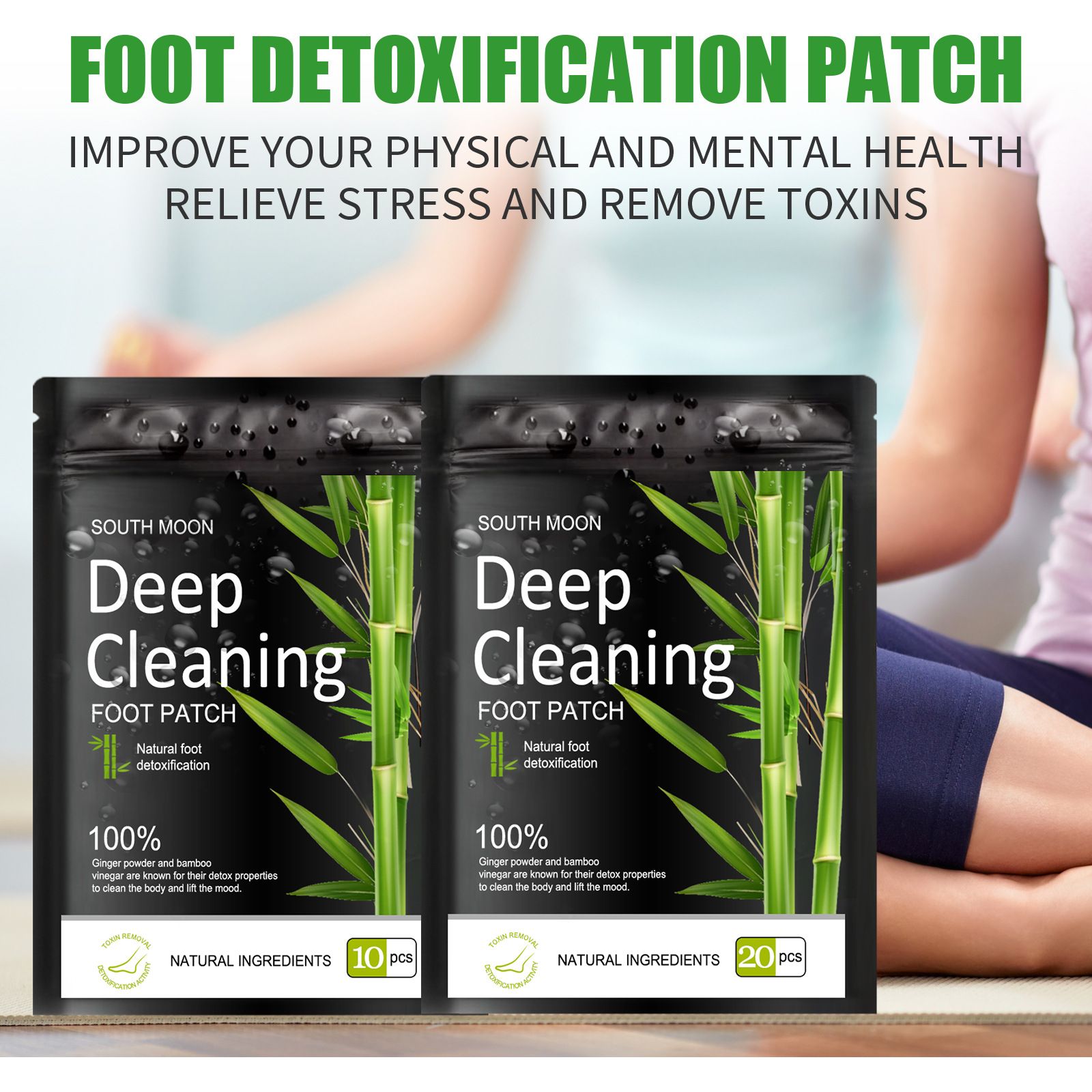 South Moon Deep Cleaning Foot Patch – Natural Detox & Relaxation_3