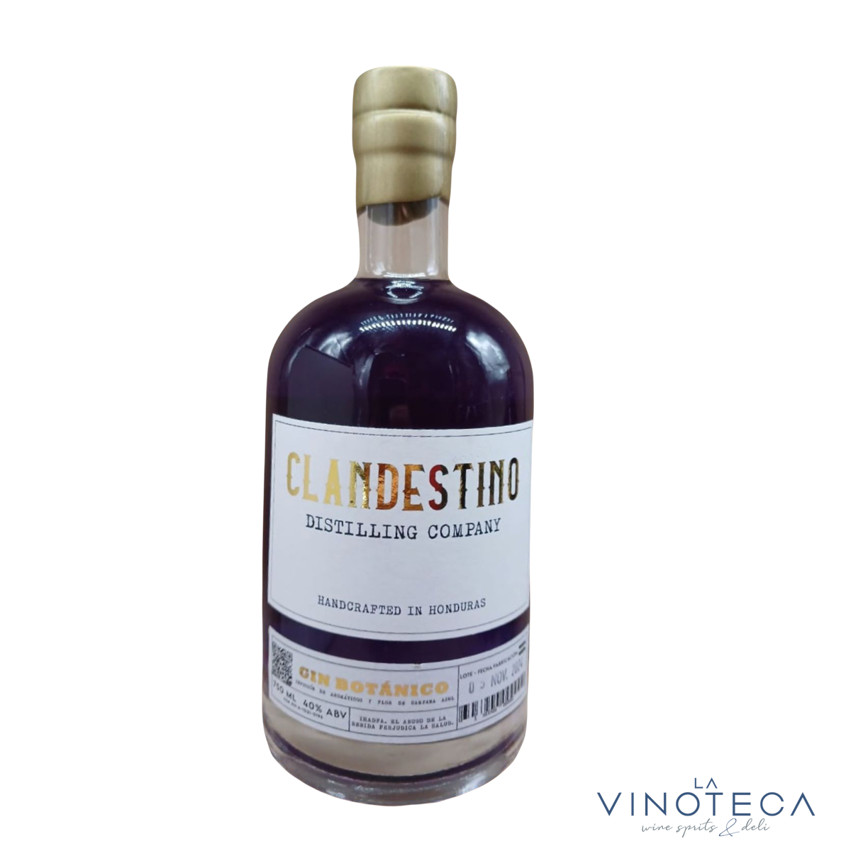 GIN CLANDESTINO BOTANICO 750ML_0