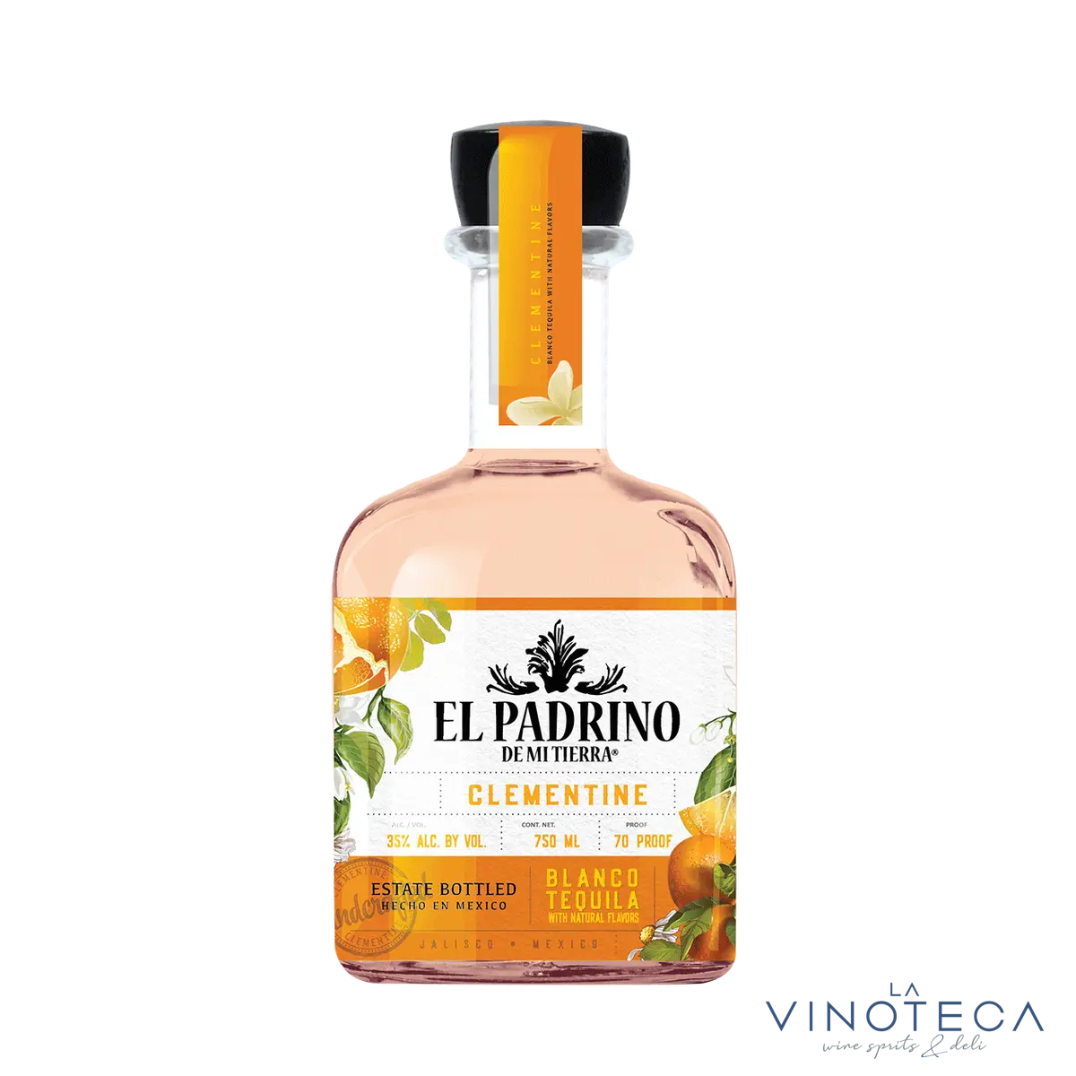 TEQUILA EL PADRINO CLEMENTE 750ML_0