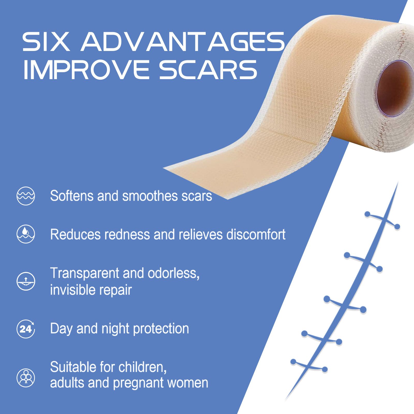 Scar Improvement Tape - Six Advantages for Scar Healing_5