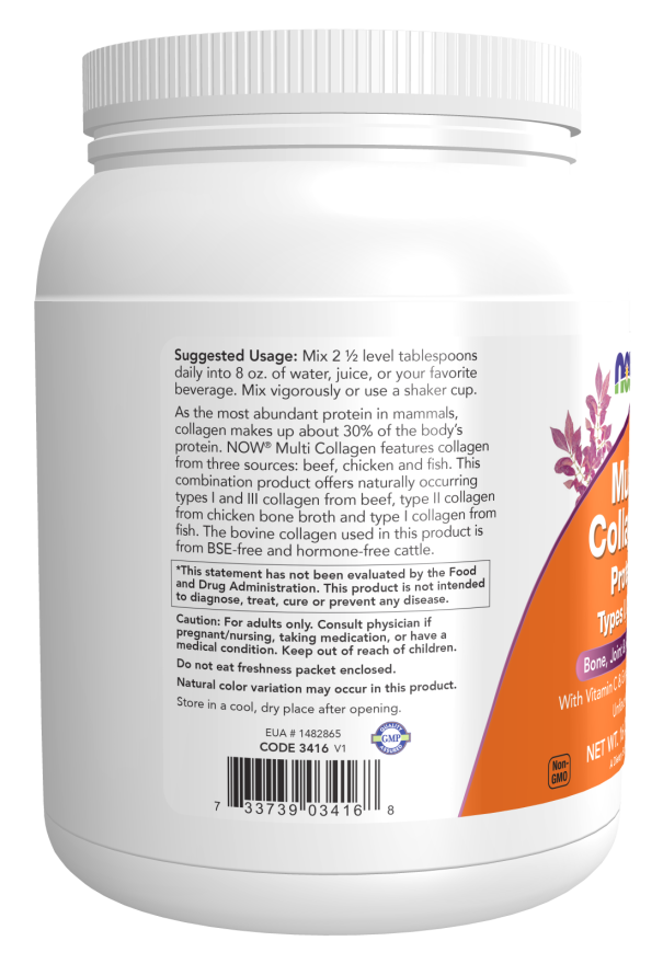 Multi Collagen Protein, Types I, II, III Powder (unflavoured)_2