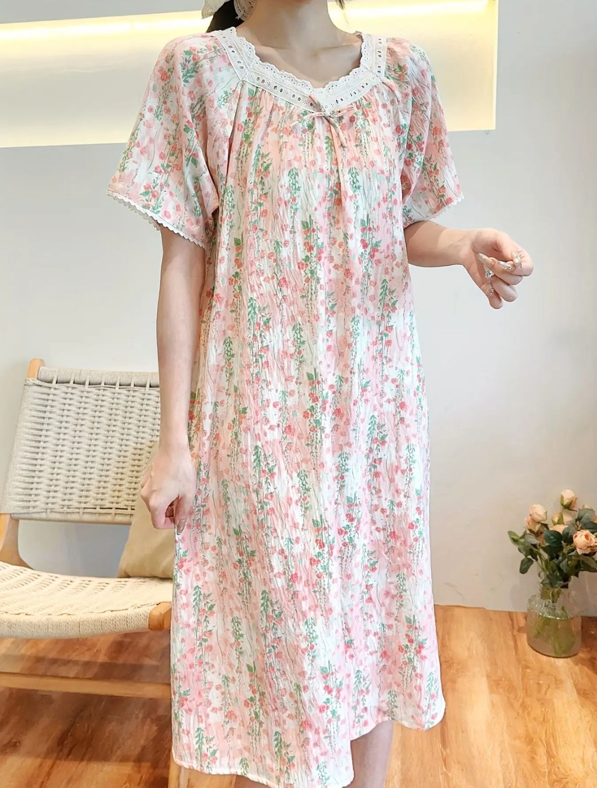 flowers Lace Dress_3