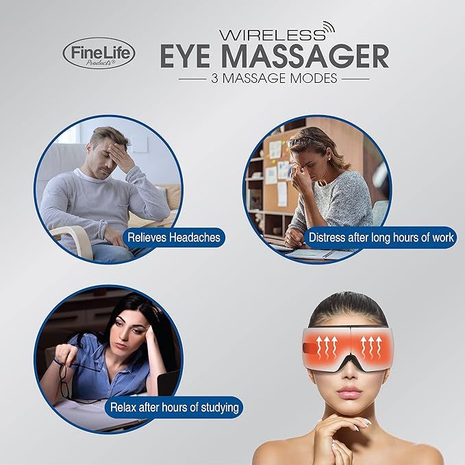 Masseur des Yeux Intelligent – Détendez Vos Yeux et Soulagez le Stress !_0