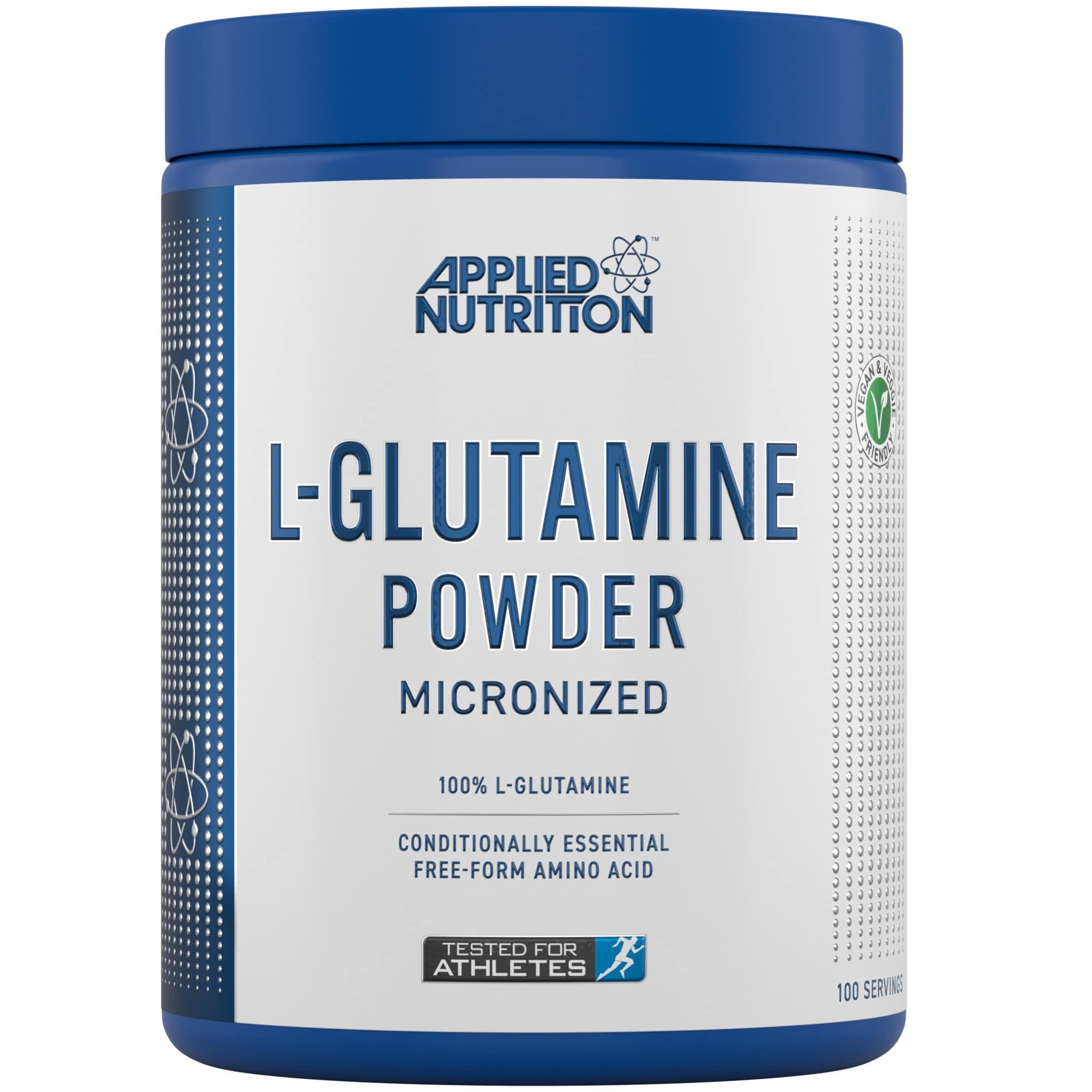 L-GLUTAMINE - APPLIED NUTRITION 500G - UNFLAVOURED_0