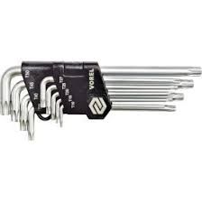 VOREL TORX SECURITY KEY SET 9PCS T10-T50 CRV_0