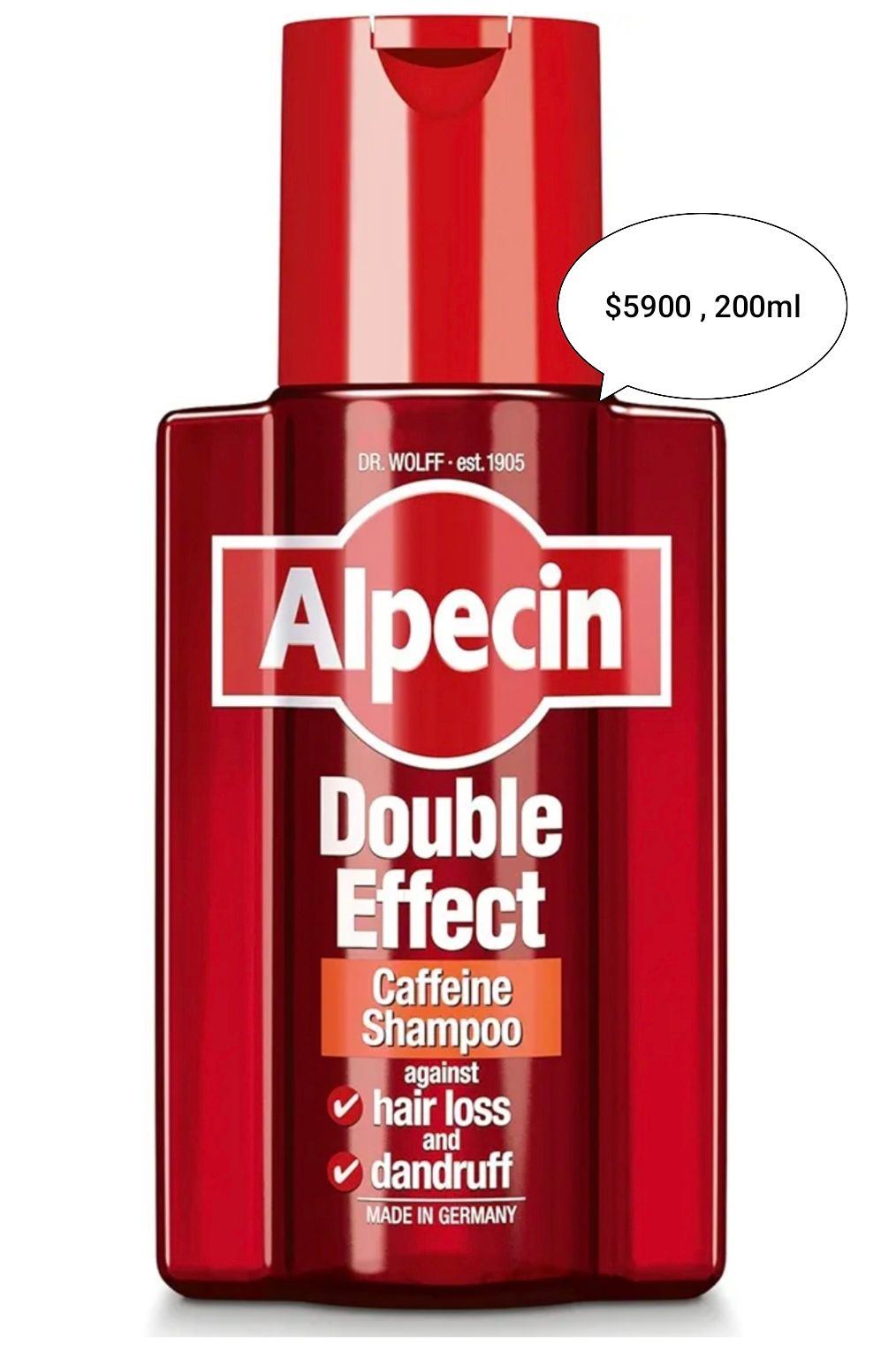 Alpecin Double Effect Caffeine Shampoo _1