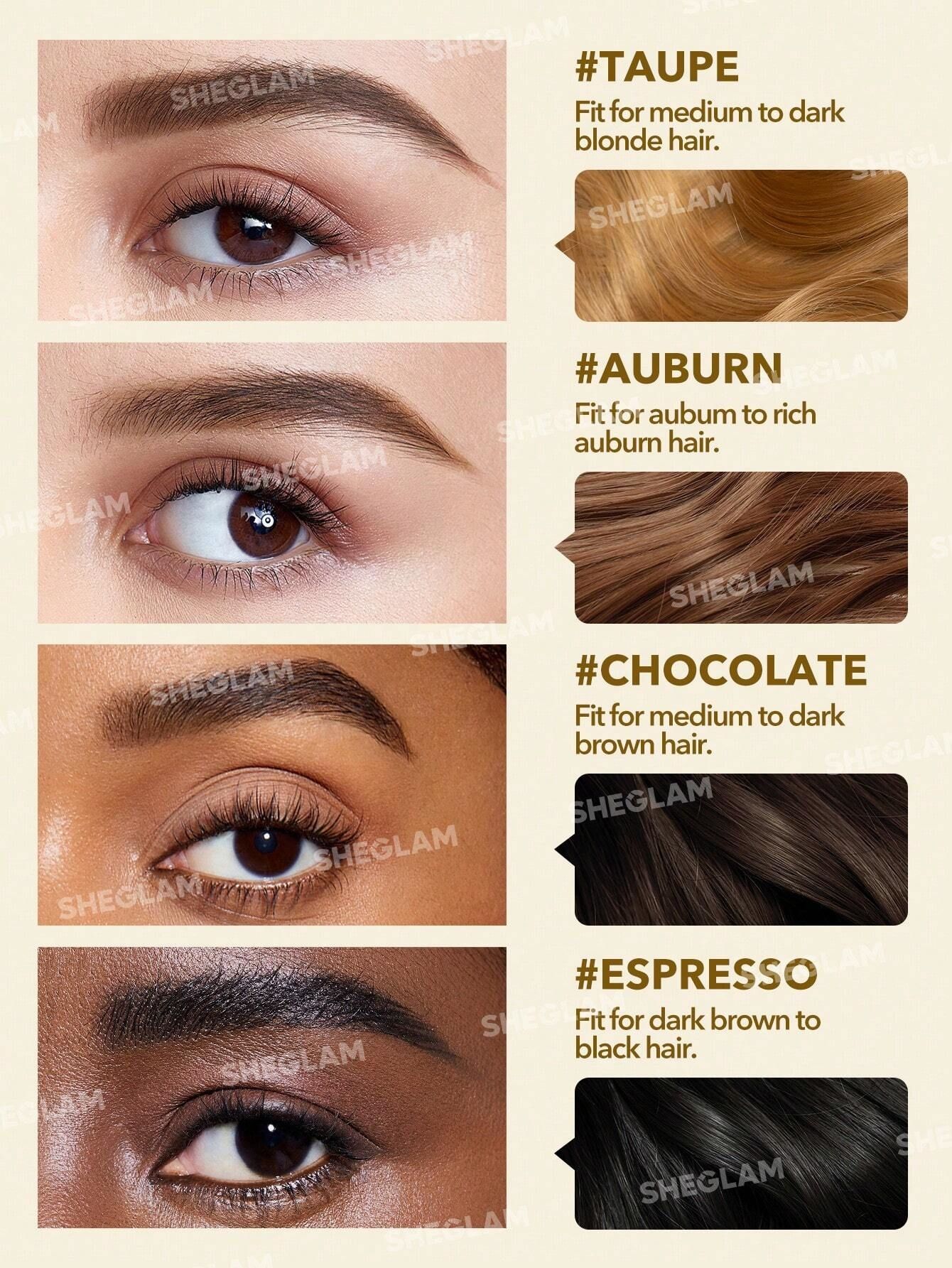 SHEGLAM Genius Eyebrow Stamp - Auburn_5