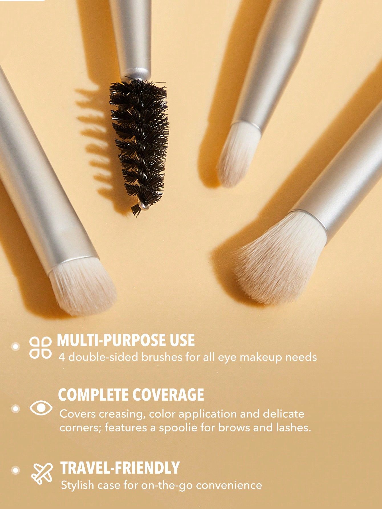 SHEGLAM Glam 101 Eye Essentials Brush Set With Bag_3