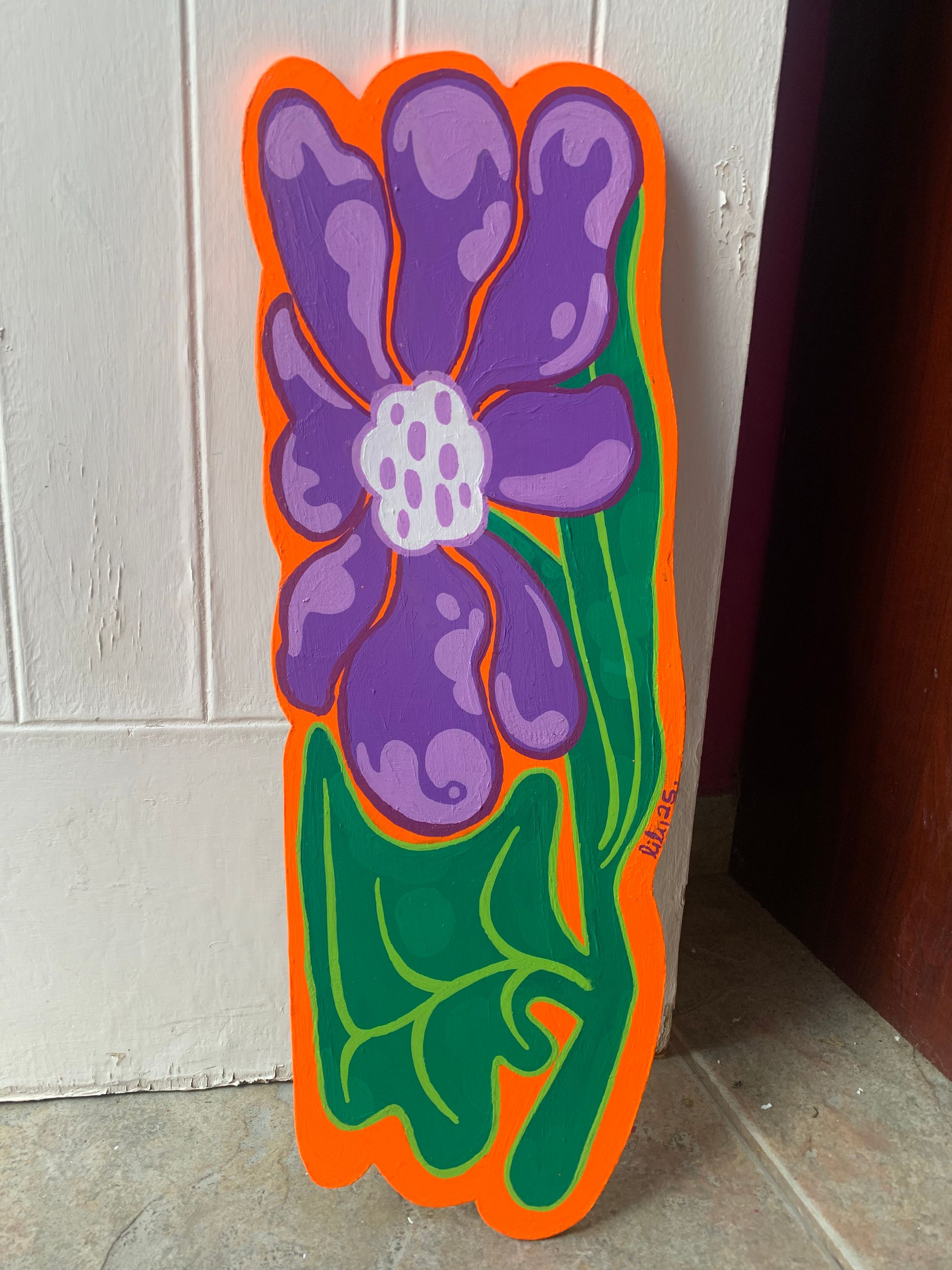 Flower Wood Cutout_0