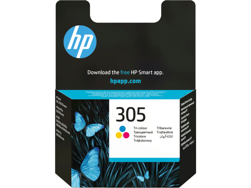 HP 305 Tri-color Original Ink Cartridge_0