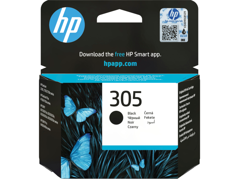 HP 305 Black Original Ink Cartridge_0