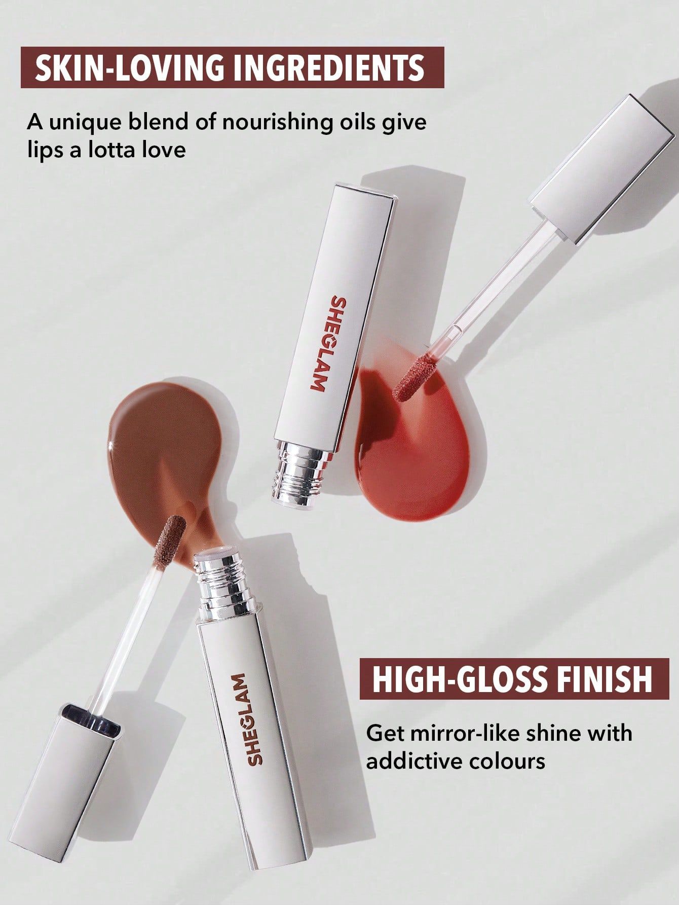 SHEGLAM Glaze Daze Lip Gloss - Mocha Cake_8