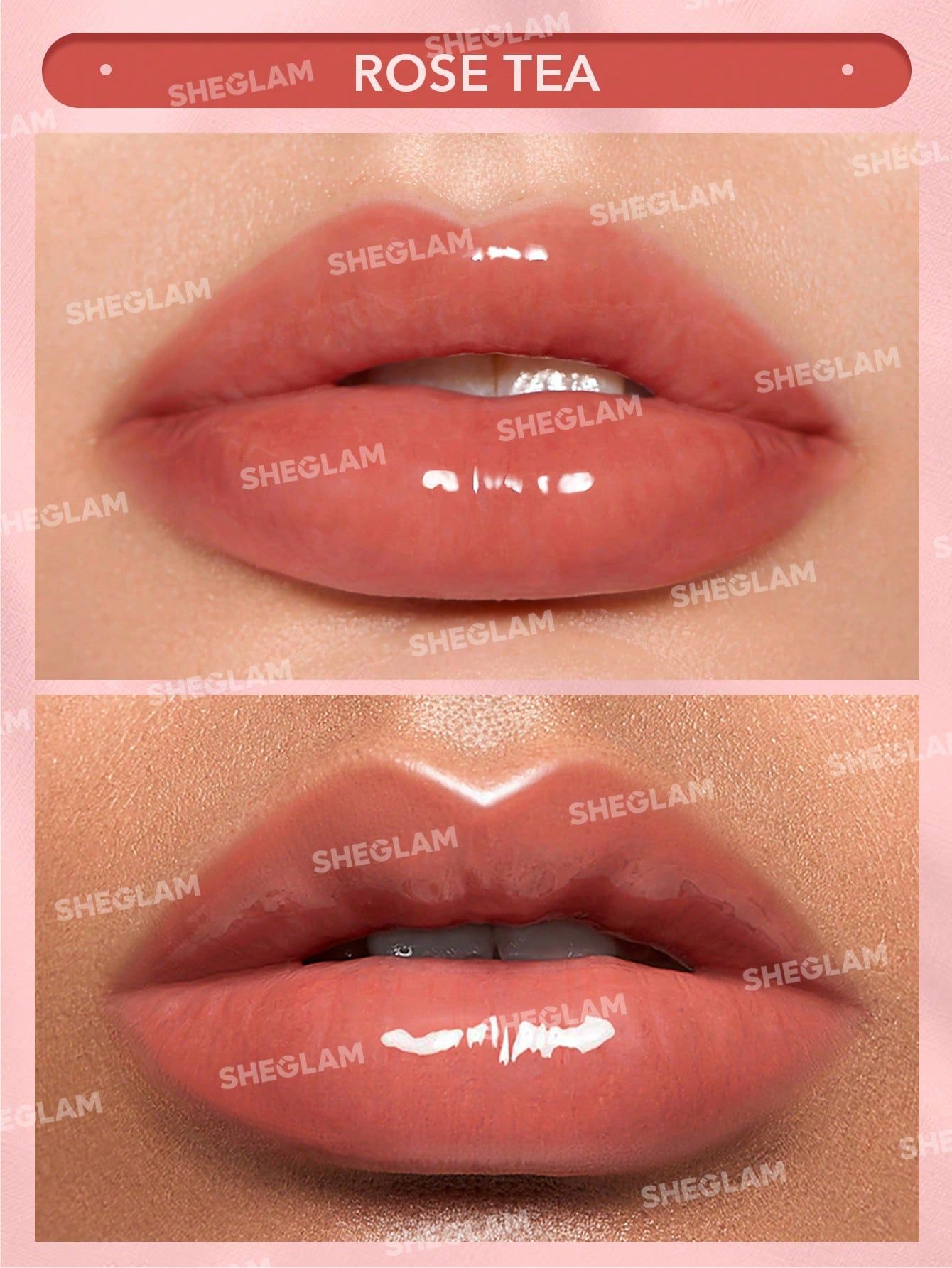 SHEGLAM Glaze Daze Lip Gloss - Rose Tea_1