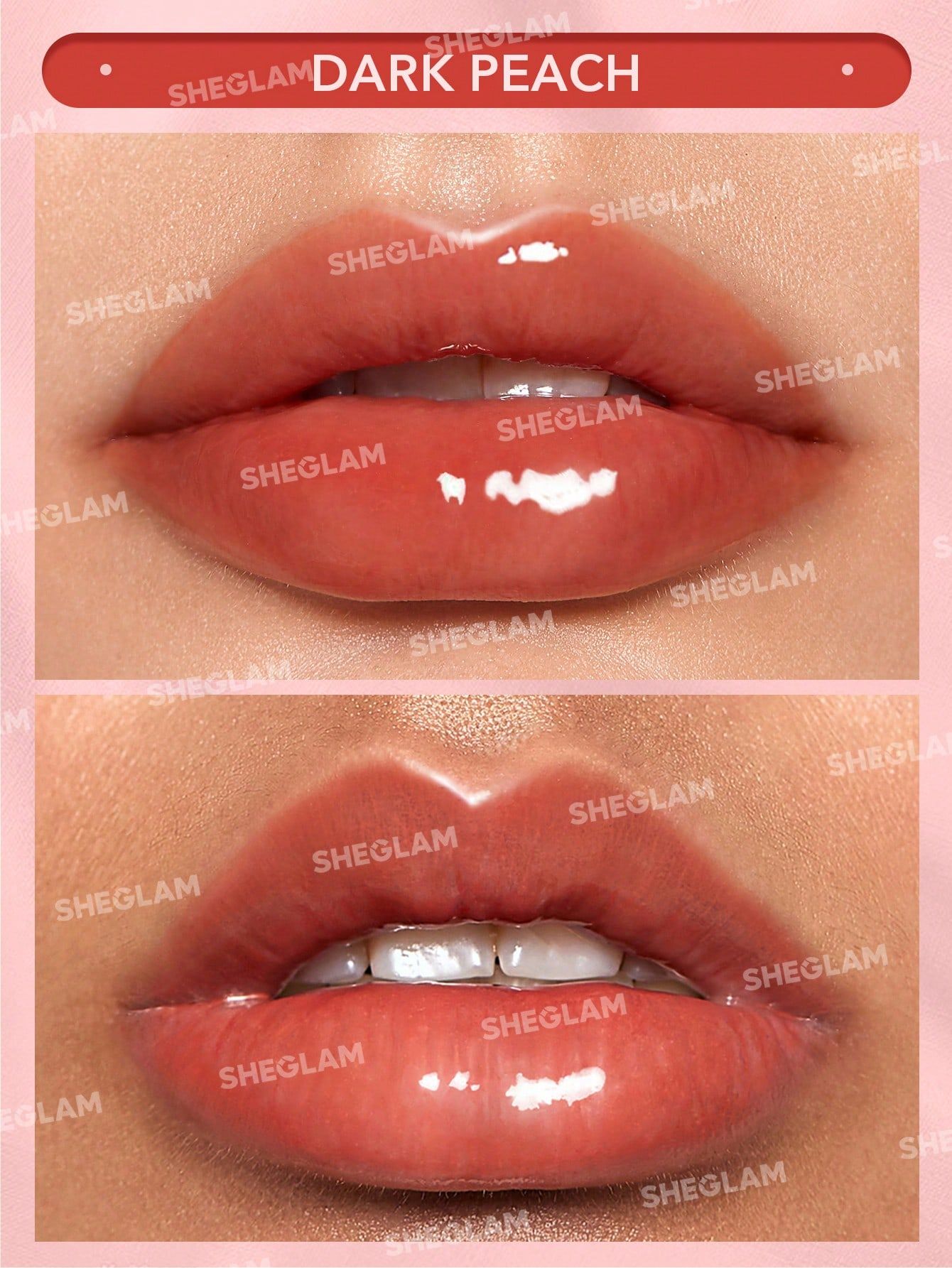 SHEGLAM Glaze Daze Lip Gloss - Dark Peach_1