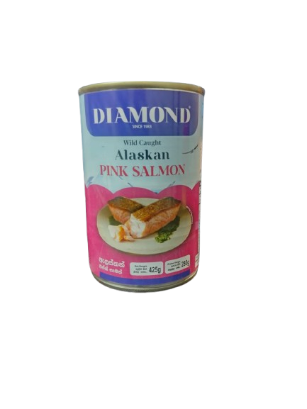 Diamond Alaskan Pink Salmon 425g_0