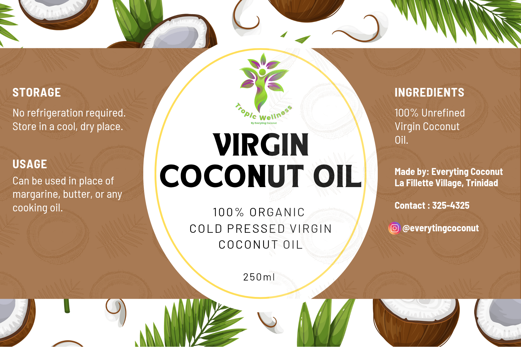 Cold Pressed Coconut Oil _0