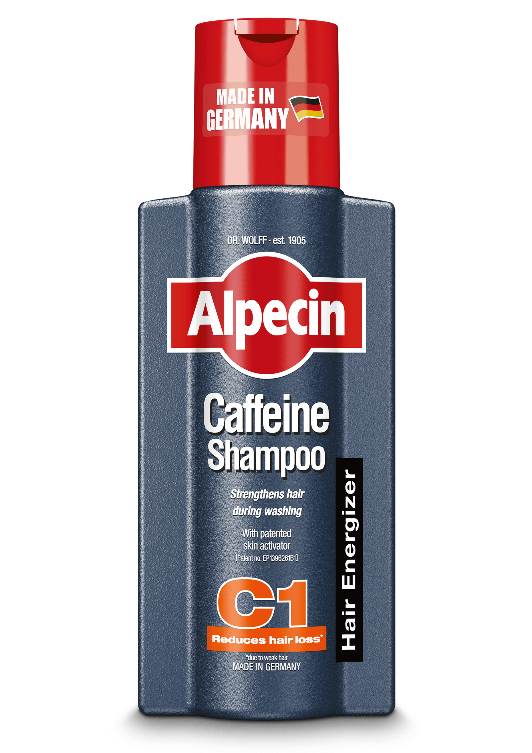 Alpecin Caffeine Shampoo C1 (375ml) big bottle– Your secret weapon against hair loss!_0