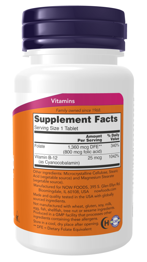 Folic Acid 800 mcg with Vitamin B-12_1