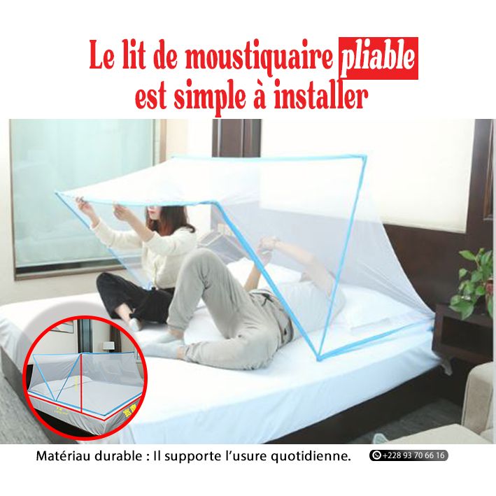 Moustiquaire pliable | + Bonus gratuit : Déodorant sans gaz |_0