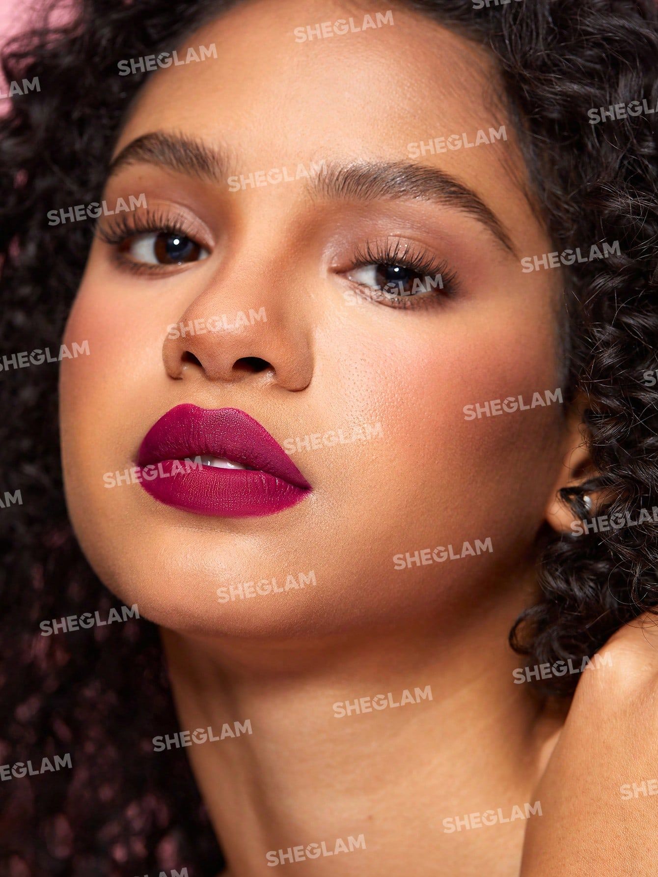 SHEGLAM Starlight Velvet Lipstick - Bold Berry_3