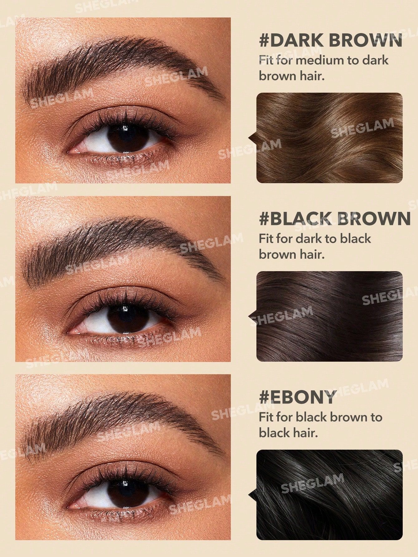 SHEGLAM Striking Brow Gel - Ebony_2