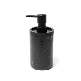 Soap Dispenser, Black Marble_0