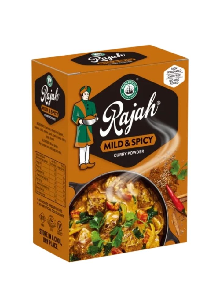 Rajah Mild and Spicy Powder Box 100g_0