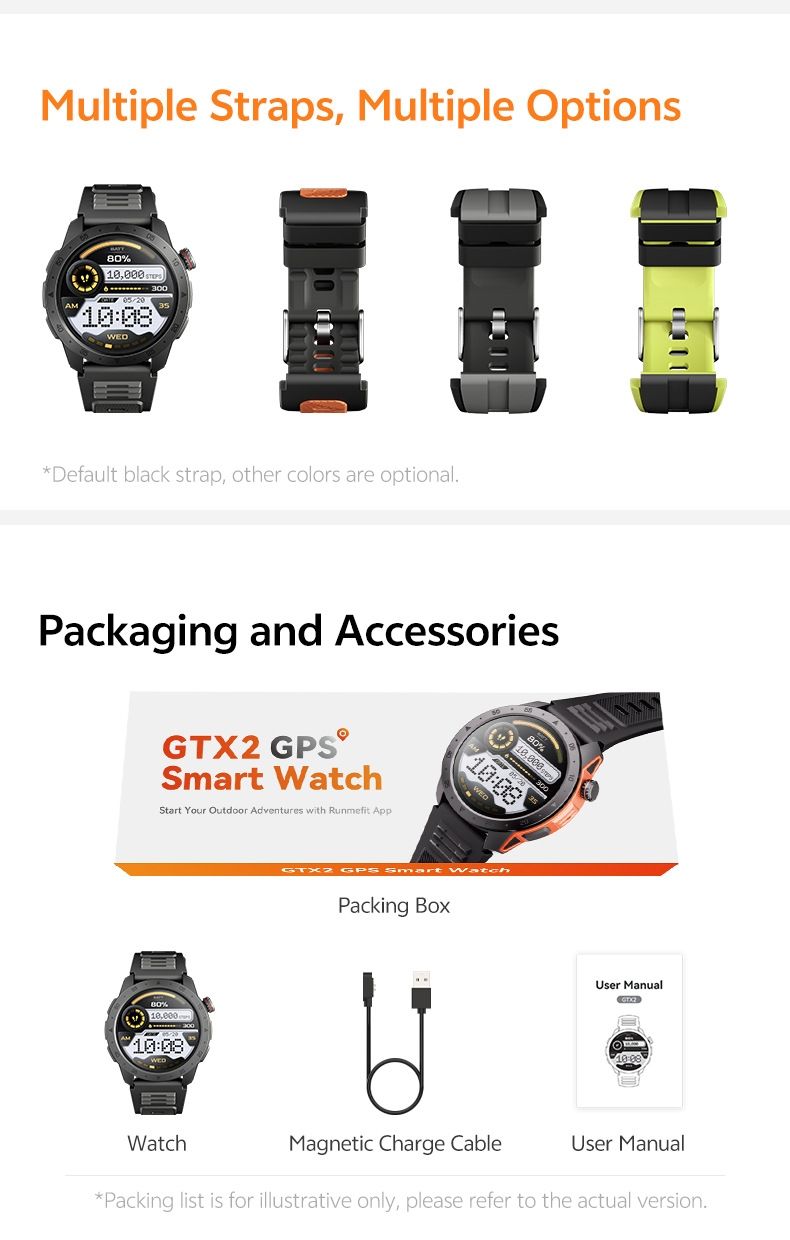 GTX2  -  Tough GPS Smartwatch - All-in-One Outdoor Adventure Companion_12
