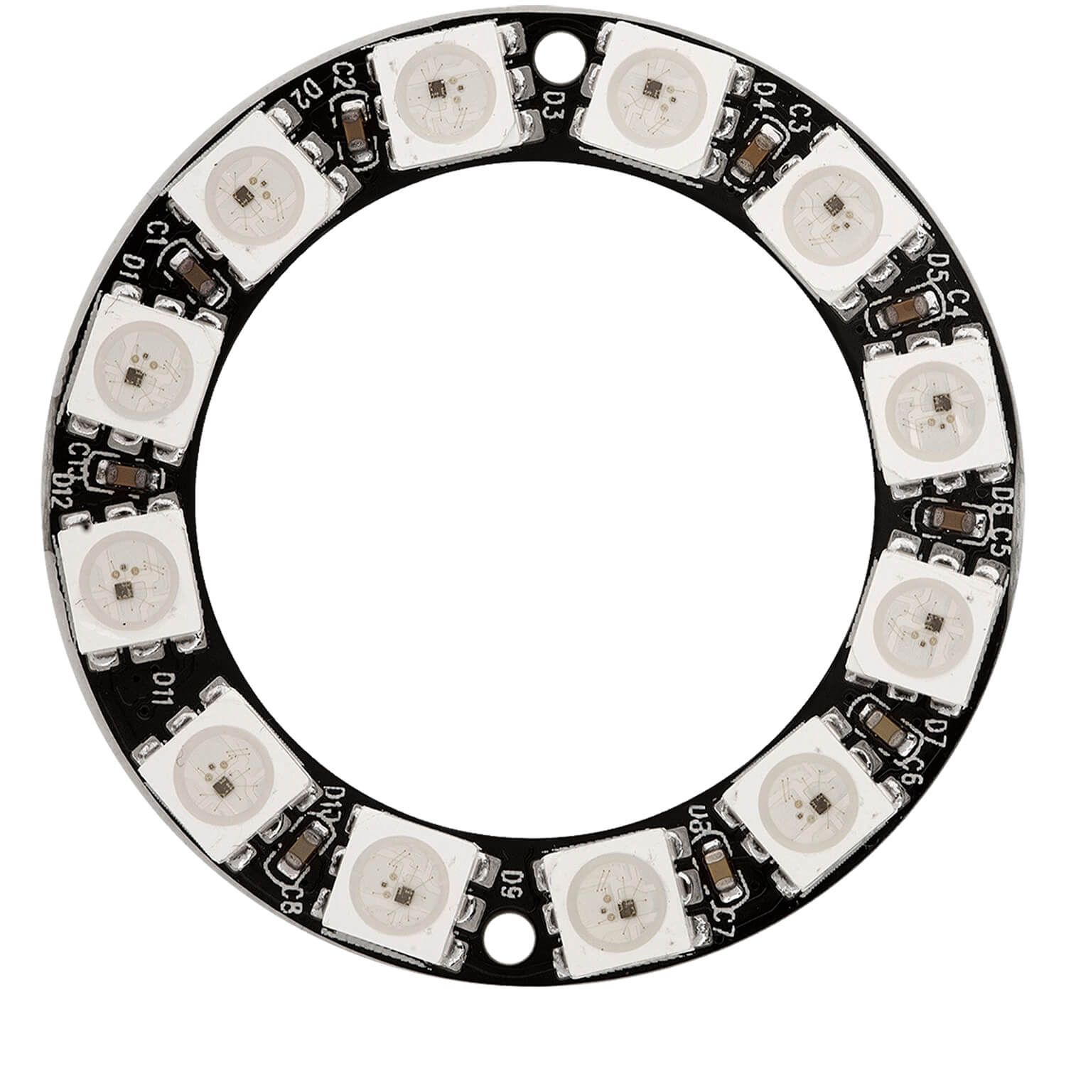 LED Ring 5V RGB WS2812B 12-Bit 37mm_0