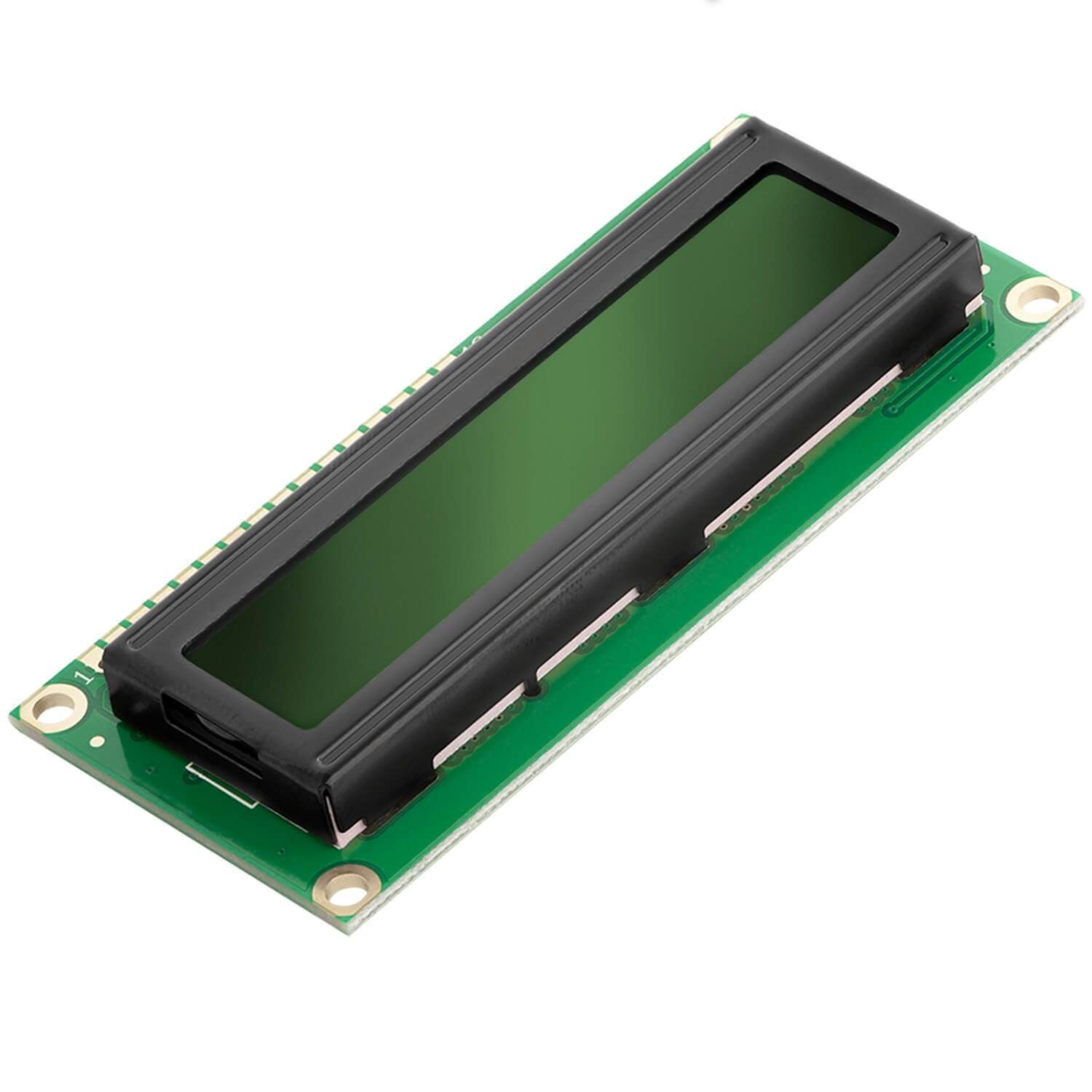 HD44780 1602 LCD module display 2x16 characters (with green background) compatible with Arduino and Raspberry Pi_1