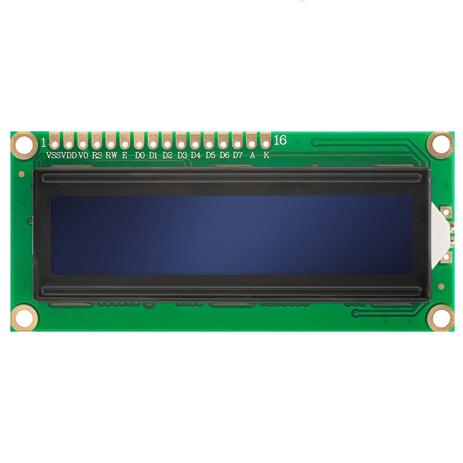 HD44780 1602 LCD module display 2x16 characters (with green background) compatible with Arduino and Raspberry Pi_0