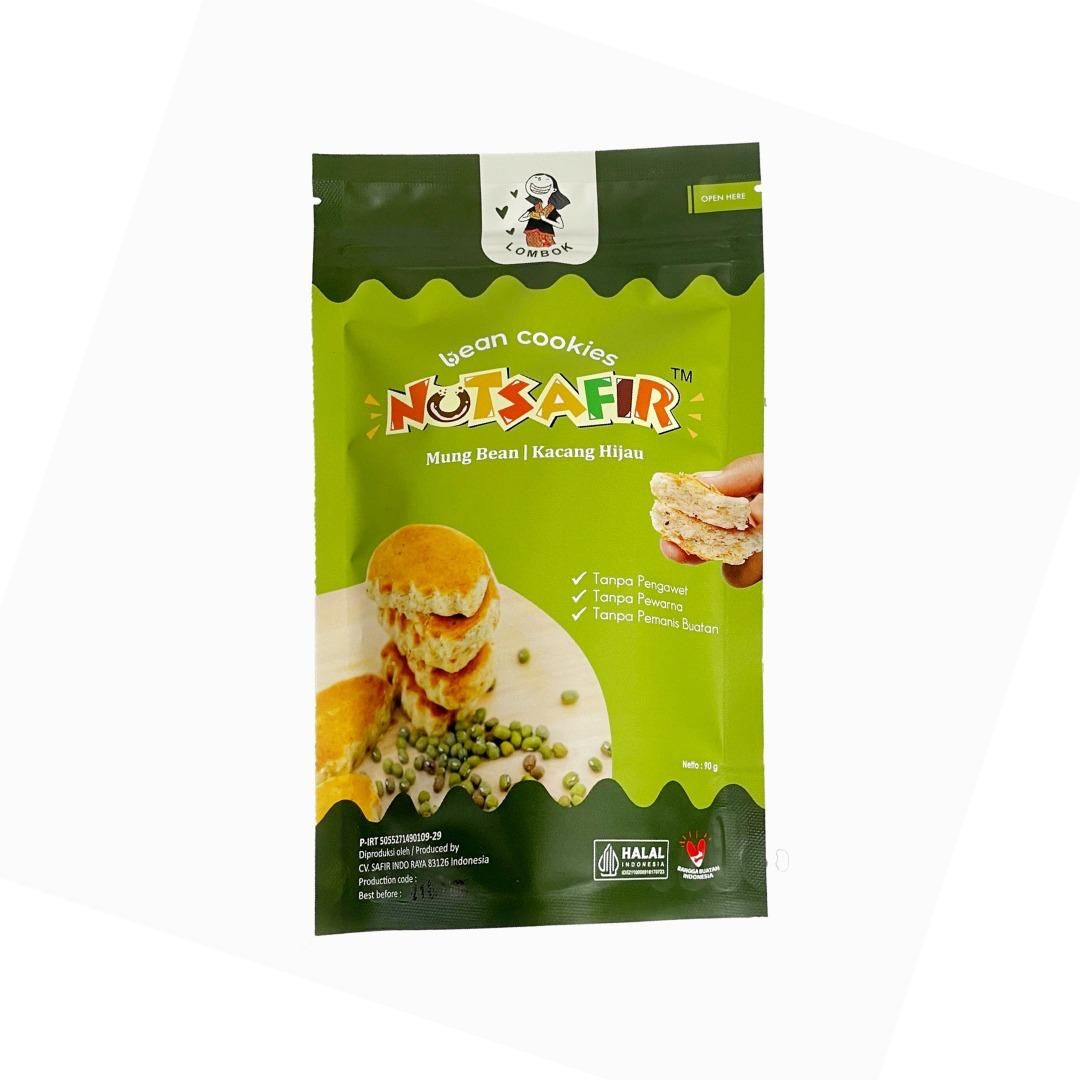 (NUTSAFIR) MUNG BEAN COOKIES 90GR_0